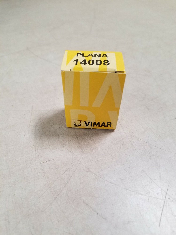 Vimar - Plana 14008 Button 1P NO 10A White