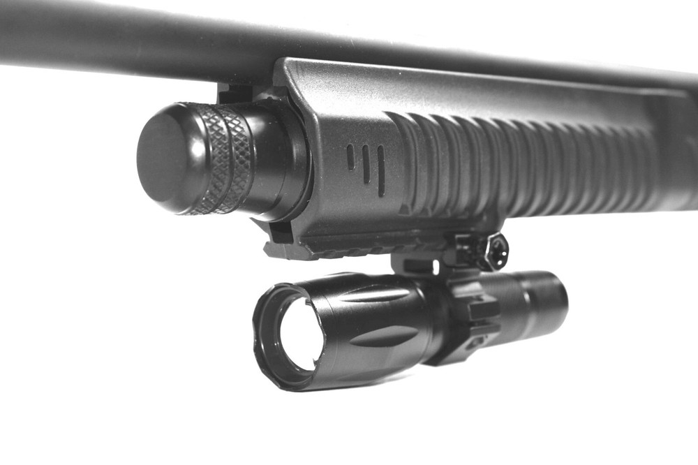 Benelli Model 1014 Accessory tactical flashlight hunting home defense accessory.