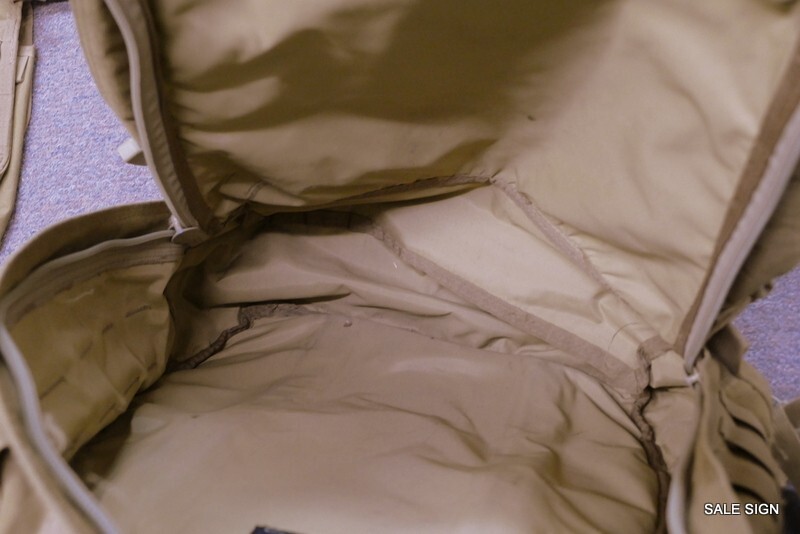 TAG MILITARY BACKPACK WITH EXTRA GEAR