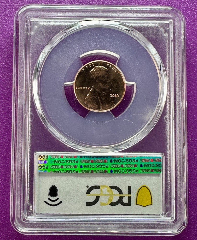 2010 1c Lincoln Shield Cent PCGS MS65RD (651)