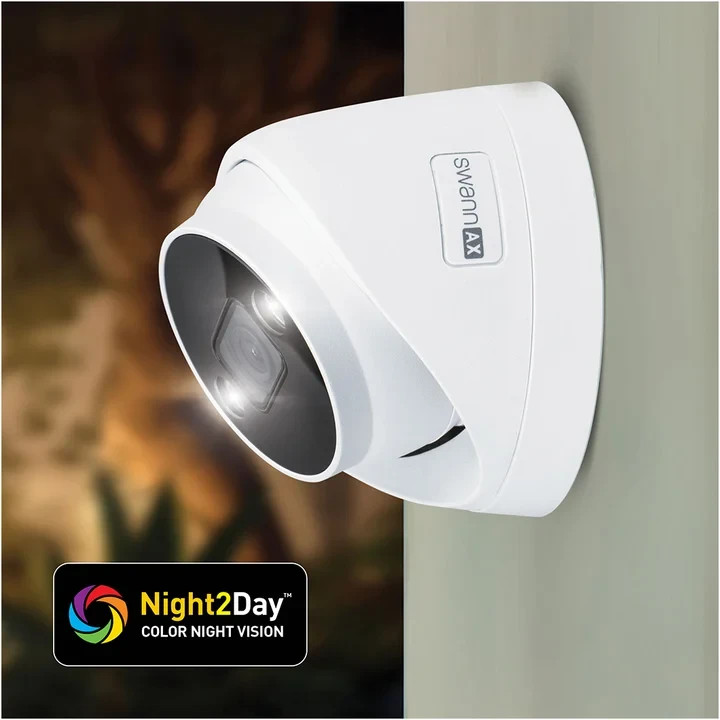 Swann AdvancedX™ Wired 4K NVR Security Camera System CCTV SWNVK-8ADVANX4D