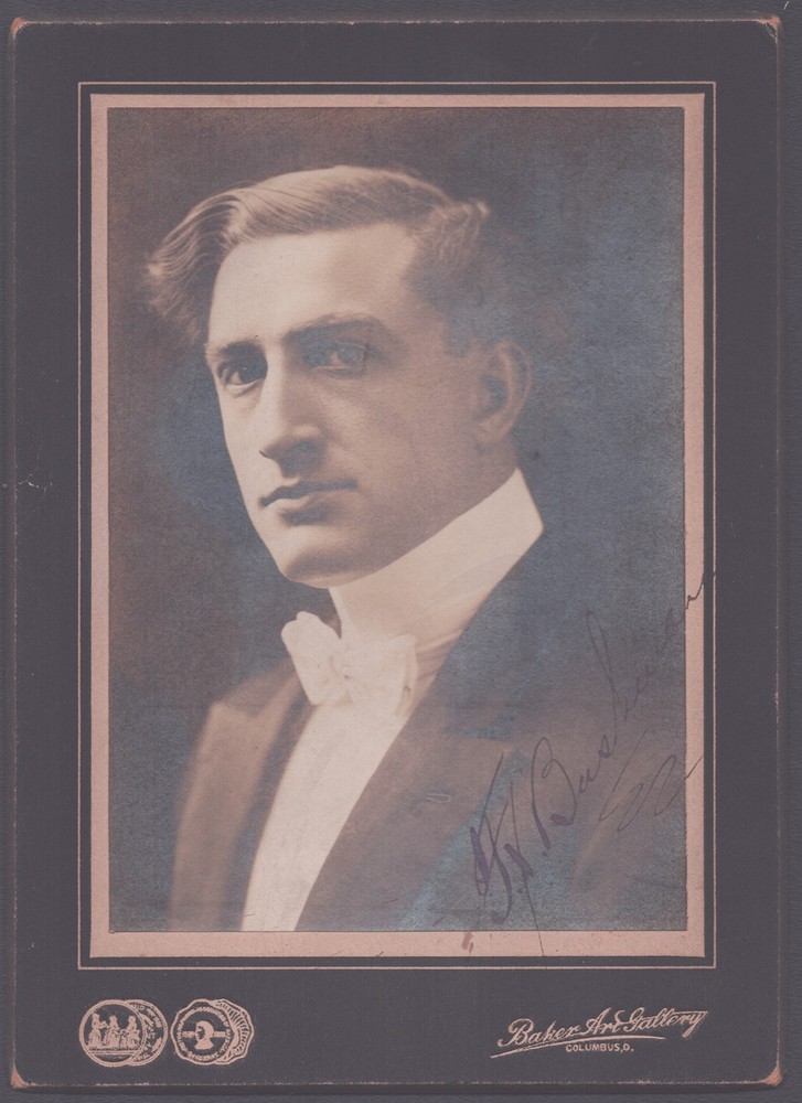 FRANCIS X. BUSHMAN - AUTOGRAPH NOTE ON PHOTOGRAPH SIGNED