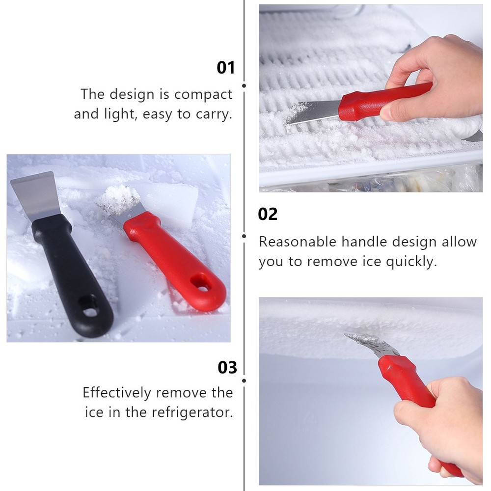 4 PCS Freezer Cleaning Tools Multi-purpose Kitchen Scoop Deicing