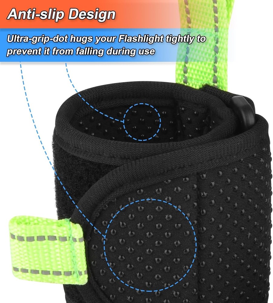 Inverted Flashlight Holder for Streamlight Survivor LED Black