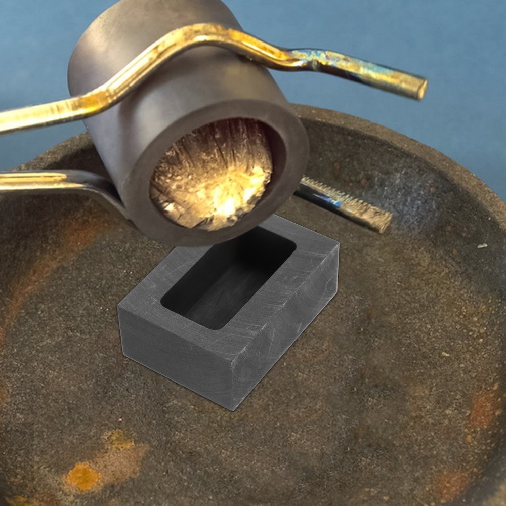 Metal Casting Graphite Ingot Mold Aluminum Copper Melting Mold For Smelting