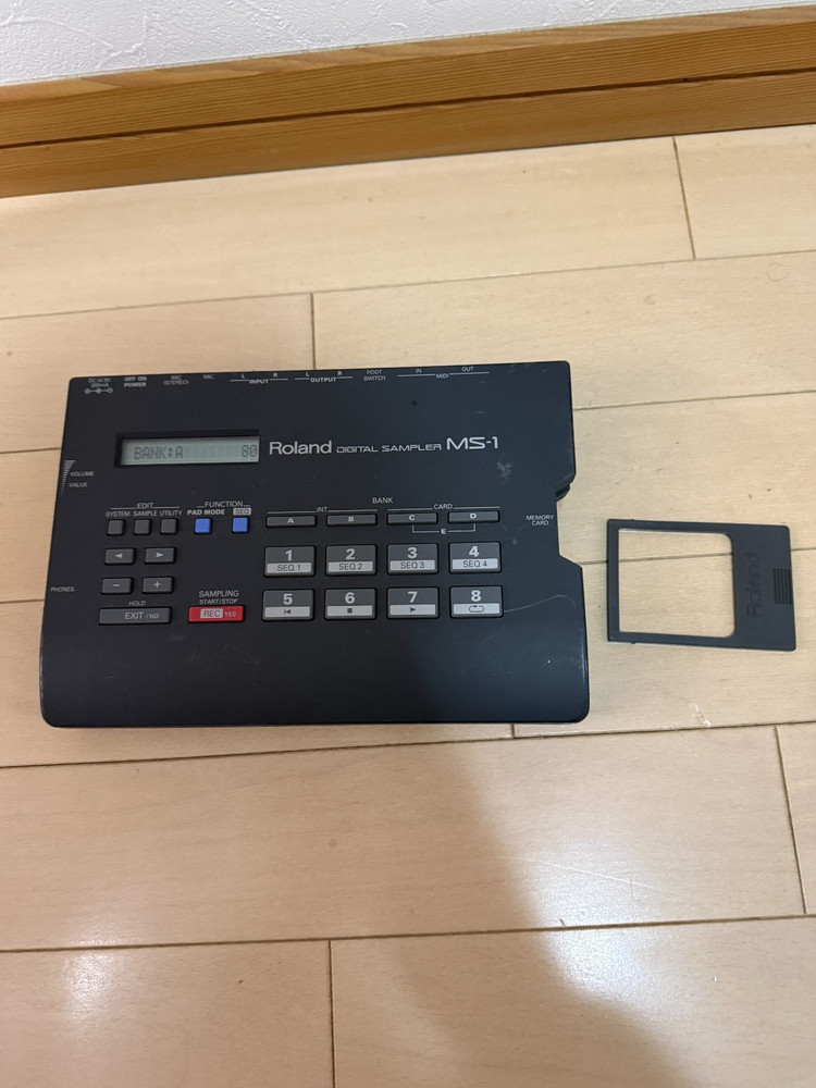 Roland MS-1 Digital Sampler Lo-Fi Classic-Tested Working-Compact Vintage Sampler