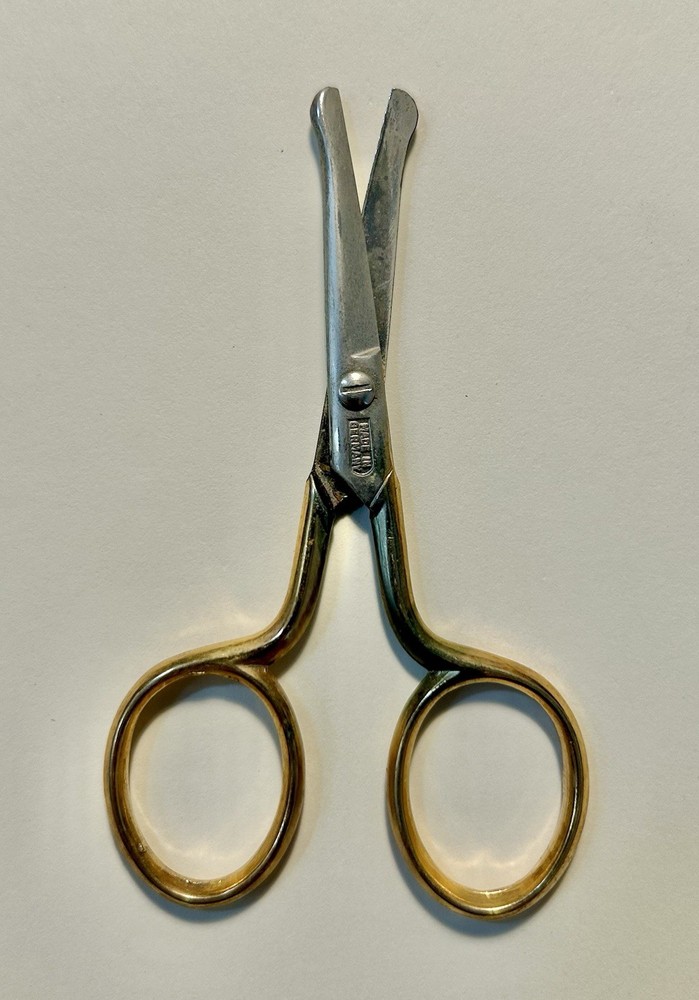 Vintage Sewing Kit German Scissors