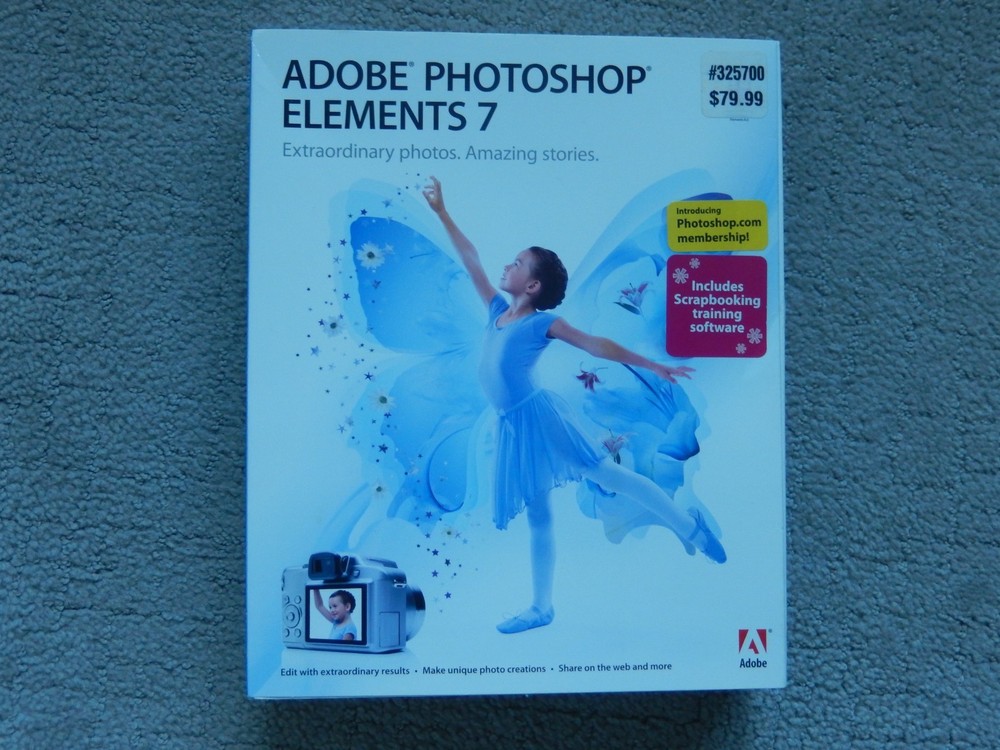 Adobe Photoshop Elements 7 Unopened