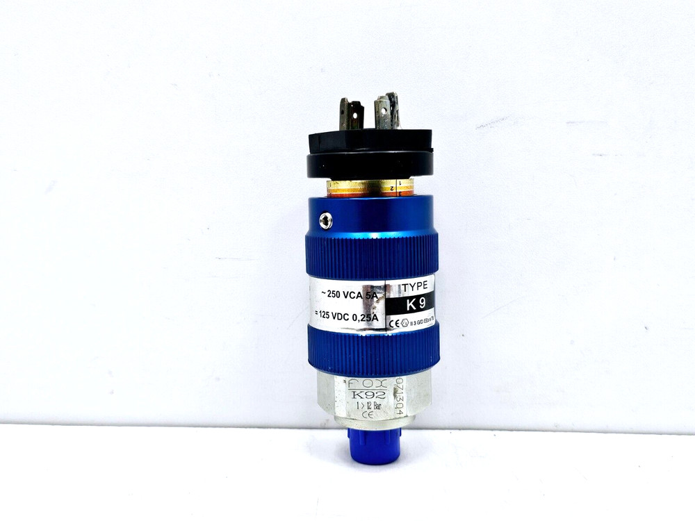 K9 FOX ELECTROMECHANICAL PRESSURE SWITCH K92
