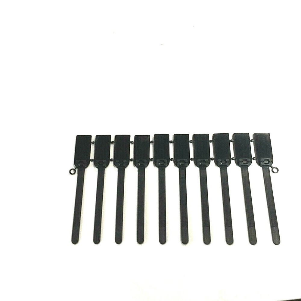 980N-Y, Black Security Tags, (Pack of 20)