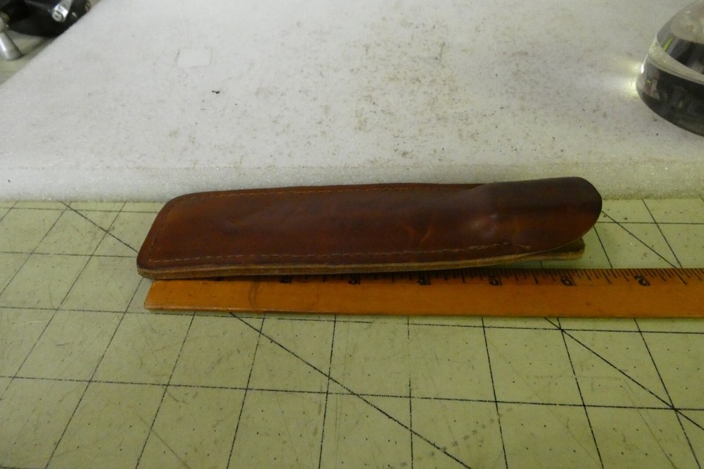 Eze Lap Sharpening Stone Leather Sheath (NO STONE -- SHEATH ONLY)