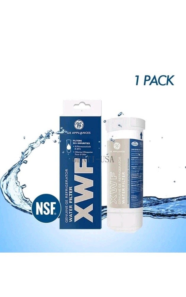 1Pack GE XWF Replacement XWF Appliances Refrigerator Water Filter New USA