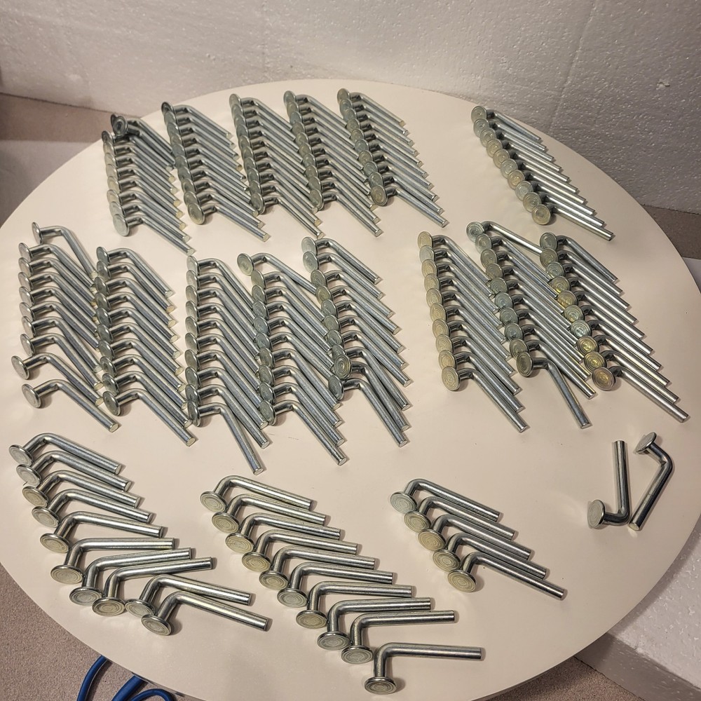 Universal Pallet Rack J Bolt Drop Pin, Pkg Qty 167