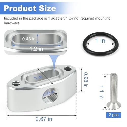 Oil Sending Unit Relocation Adapter – Compatible with LS Series Engines (LS1