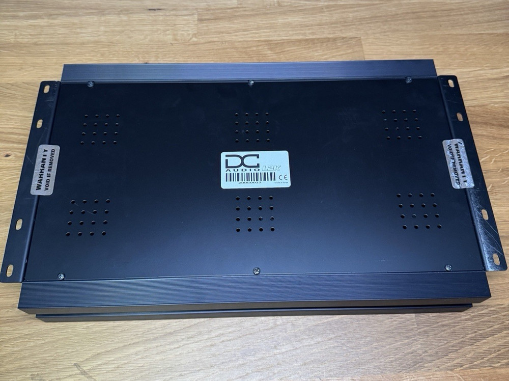DC Audio 1.2K 1200 Watts RMS At 1 Ohm Mono Amplifier Linkable