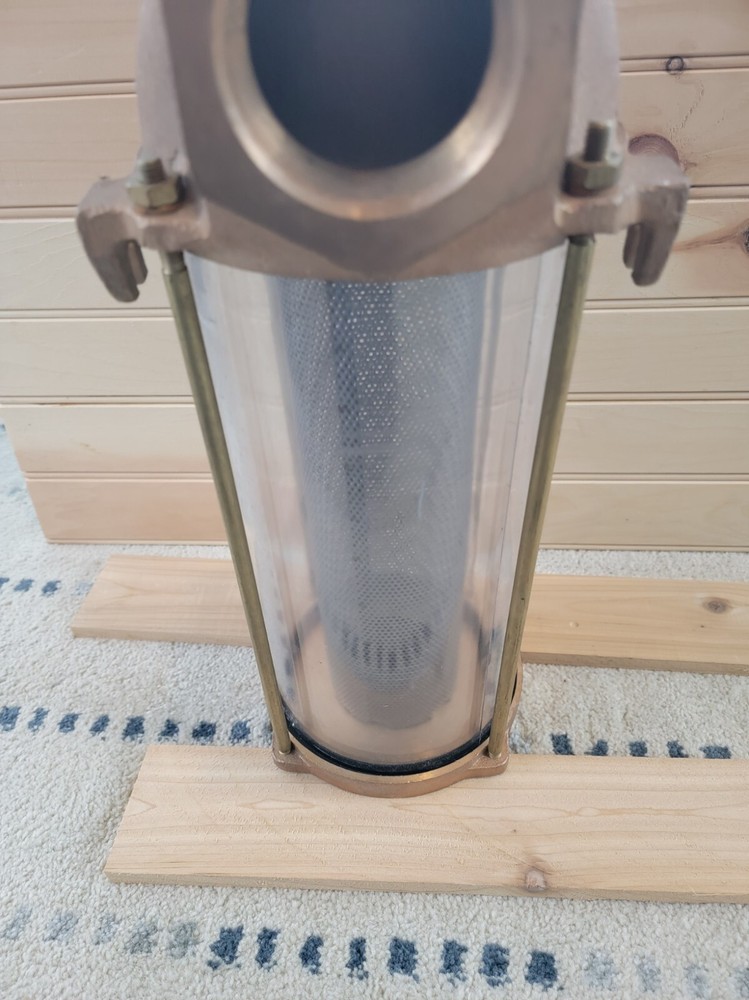 2" Buck Algonquin bronze sea strainer