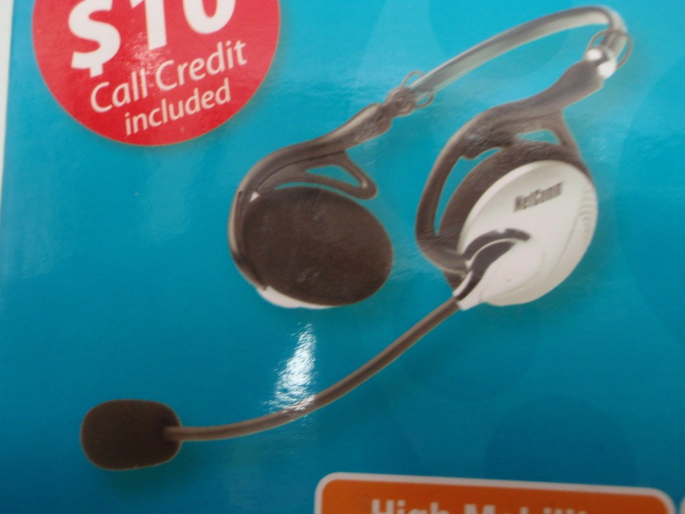 NETCOMM MYNETFONE VMNF25 VOIP HEADSET