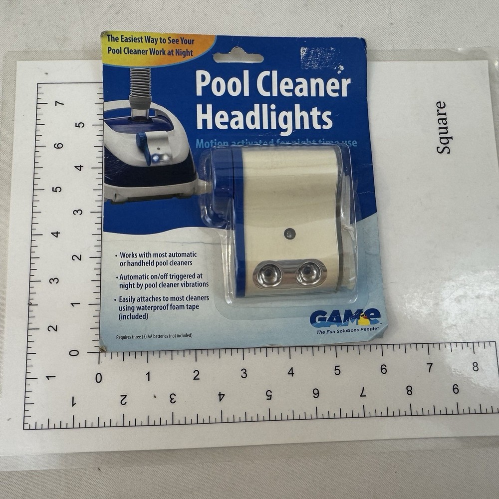 Pool cleaner Headlight Automatic New By Game 3615 FAST SHIP