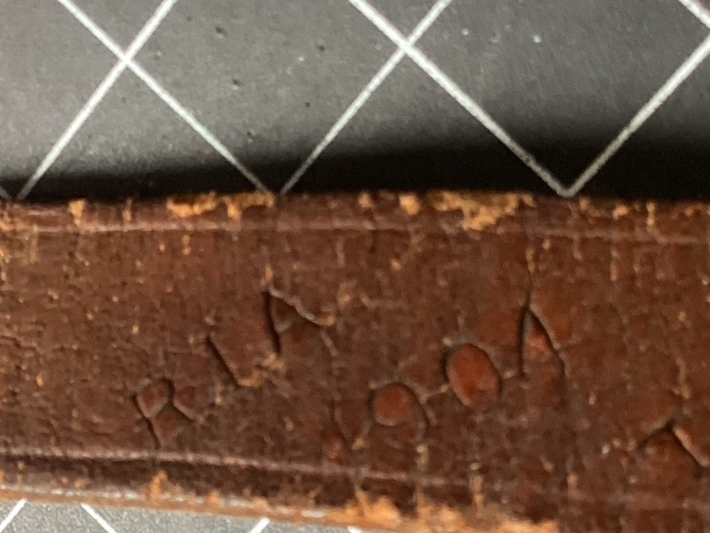 1903 First Pattern Eagle Snap Cartridge Belt With Saber Chape / Ria hanger.
