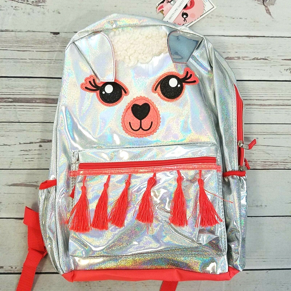 Llama Kid’s Accessory Innovations 17" Llamazing Backpack