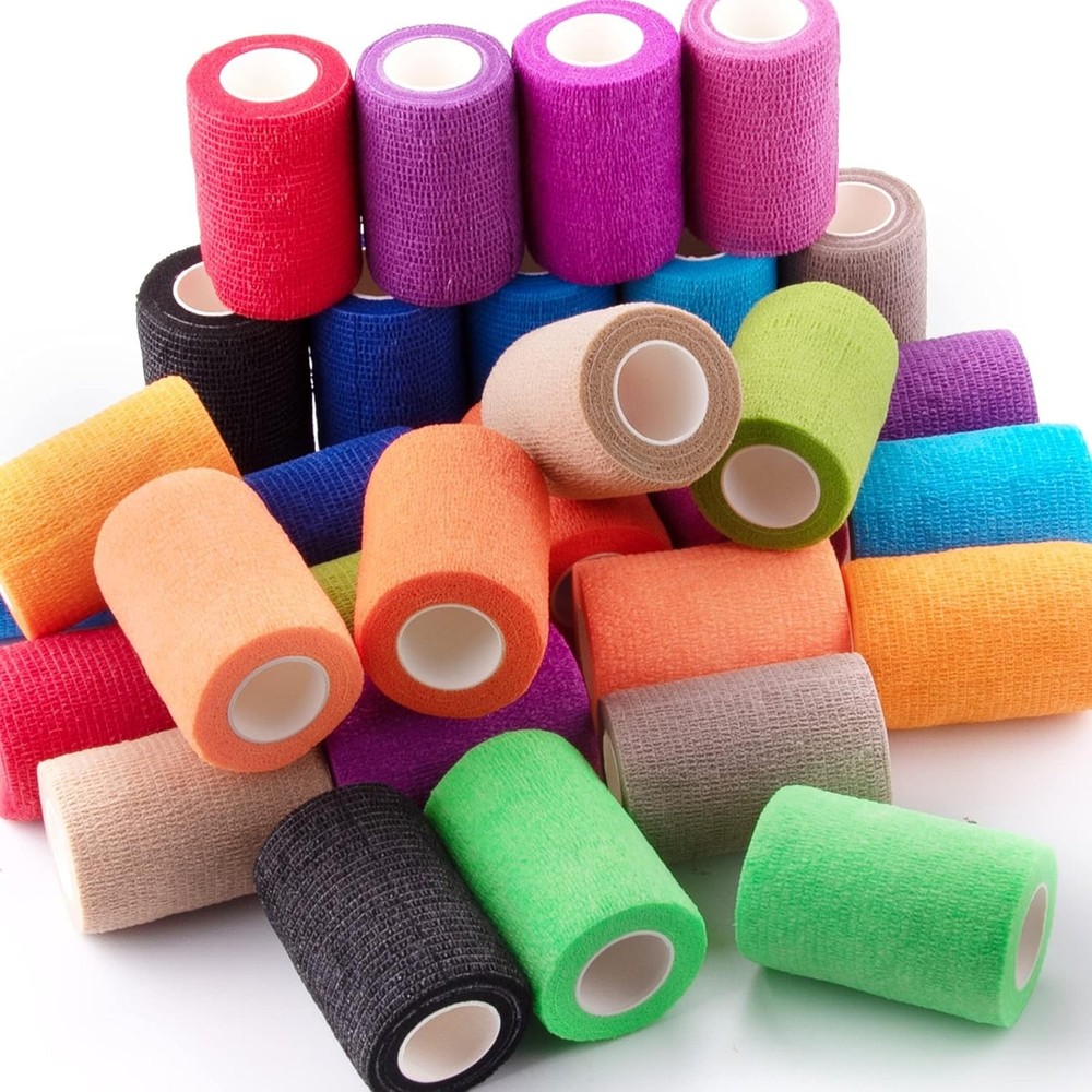 Stretch Bandage Wrap for Ankle & Wrist - 30 Rolls