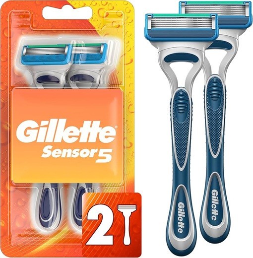 Gillette Sensor 5 2 Disposable Razors