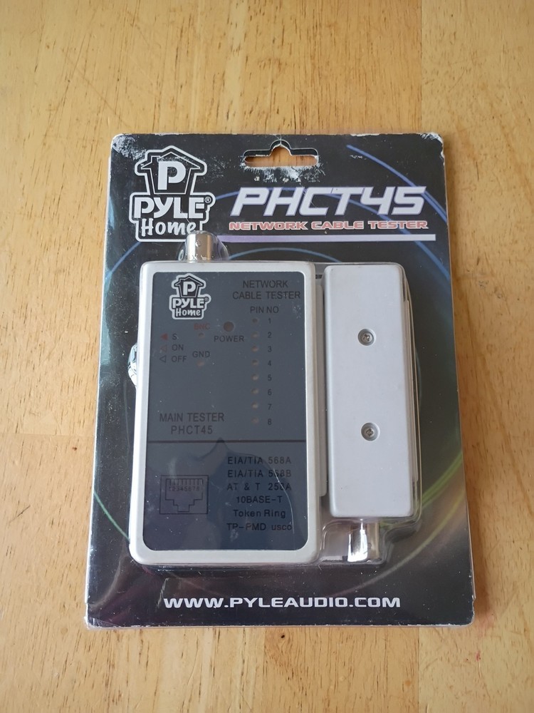 Pyle Home PHCT45 Network Cable Tester Power Supply Tester