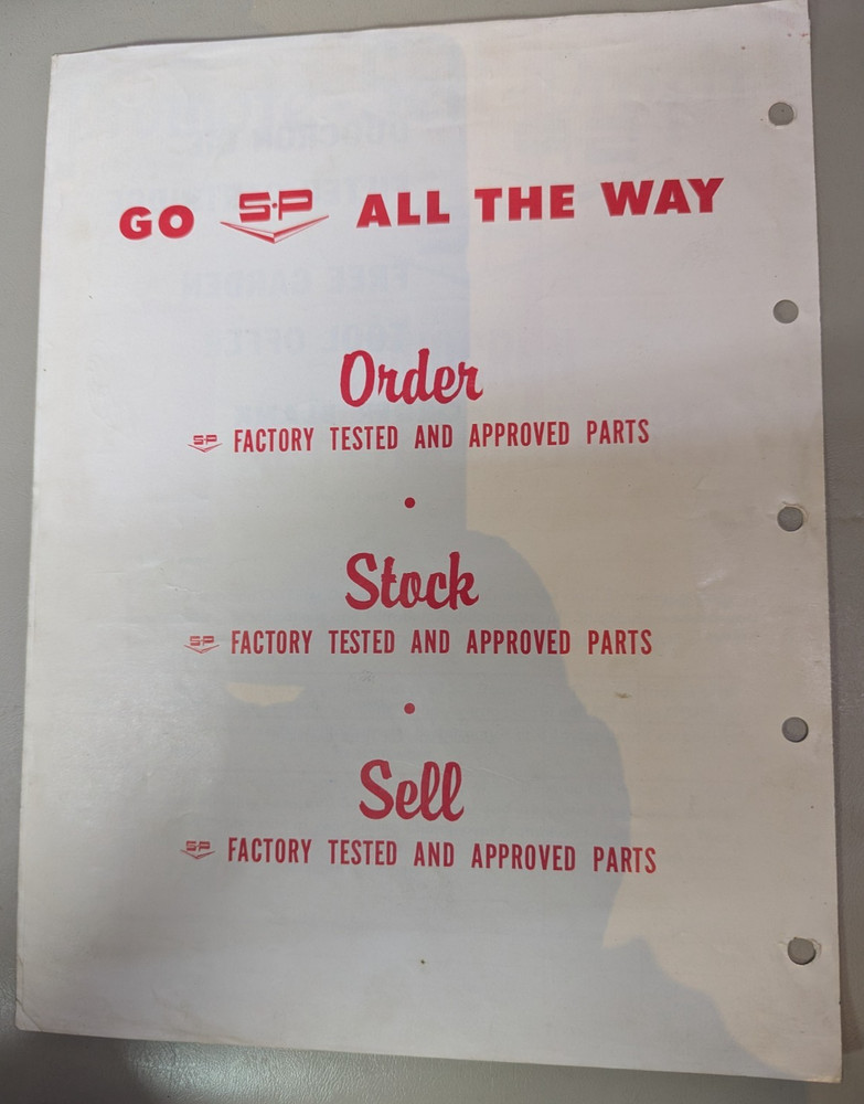 Studebaker Accessory Oil Filter Flyer