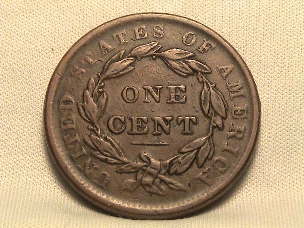 1838 Coronet Head Large Cent N-11/13
