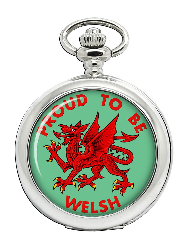 Welsh and Proud Pocket Watch