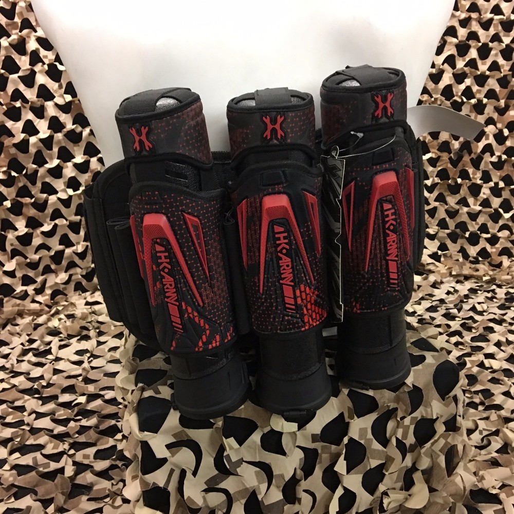 NEW HK Army Zero-G 3+4 Paintball Harness - Fire