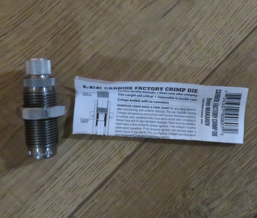 Lee Carbide Factory Crimp Die