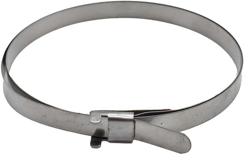 CV Boot Band Clamp Round Large Type 10 Pack Heavy Duty Replacement
