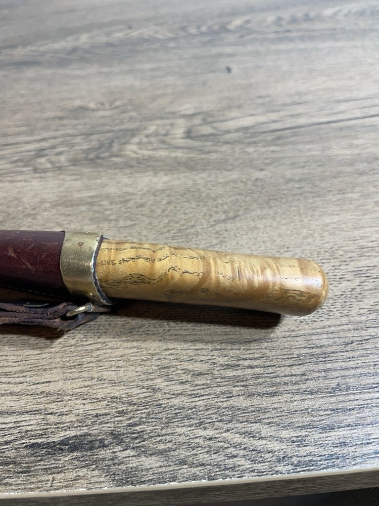 Exclusive handmade knife from a Norwegian master