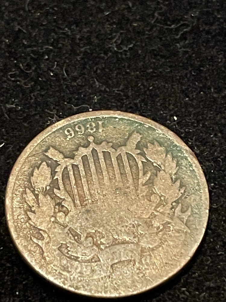 1866 TWO CENT PIECE - US Coin Ungraded