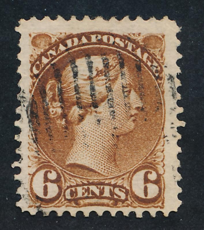 CANADA 39 USED 6c VICTORIA