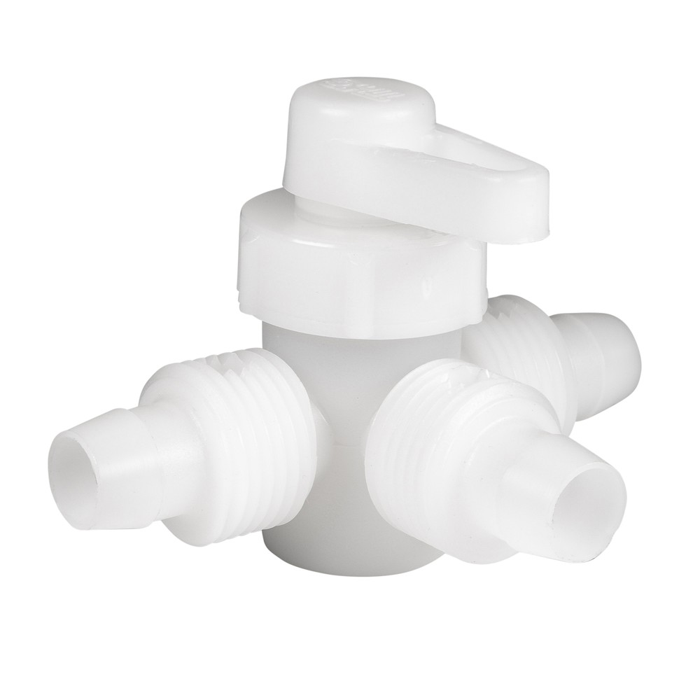 RecPro Flair It RV Plumbing Fittings 3-Way Compression Type Bypass Valve Tee