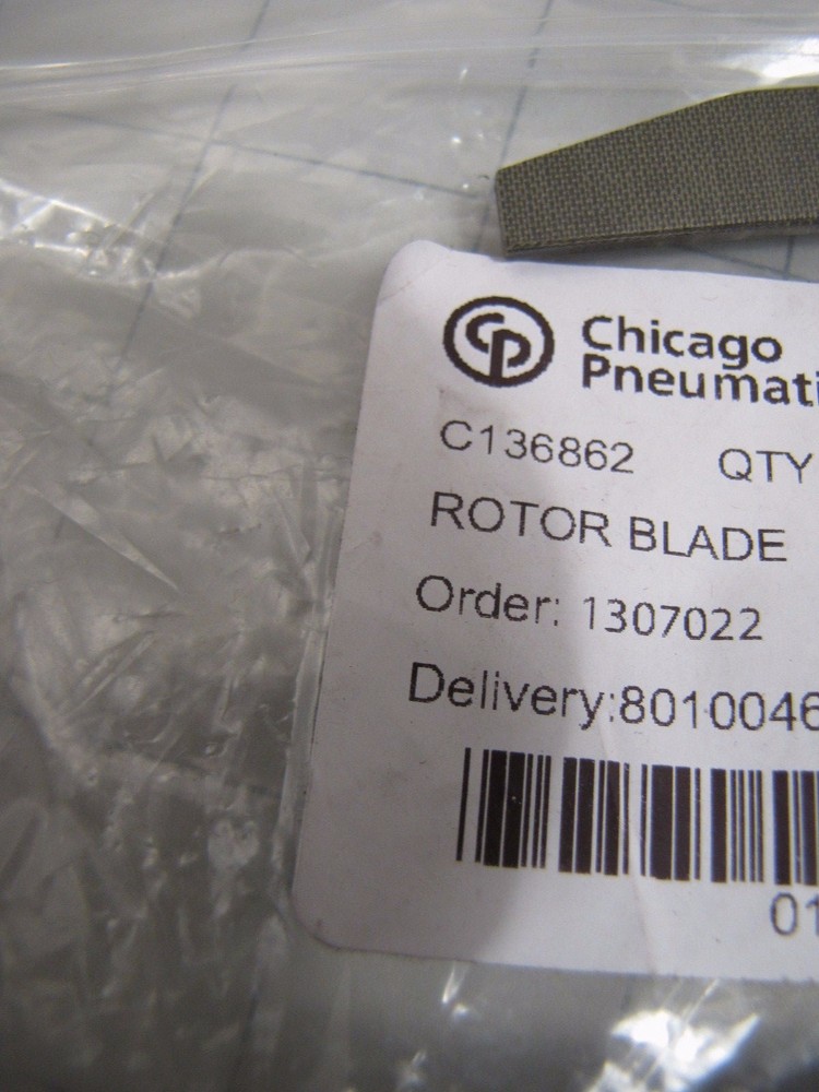 Chicago Pneumatic C136862 Rotor Blade for Angle Grinder NEW