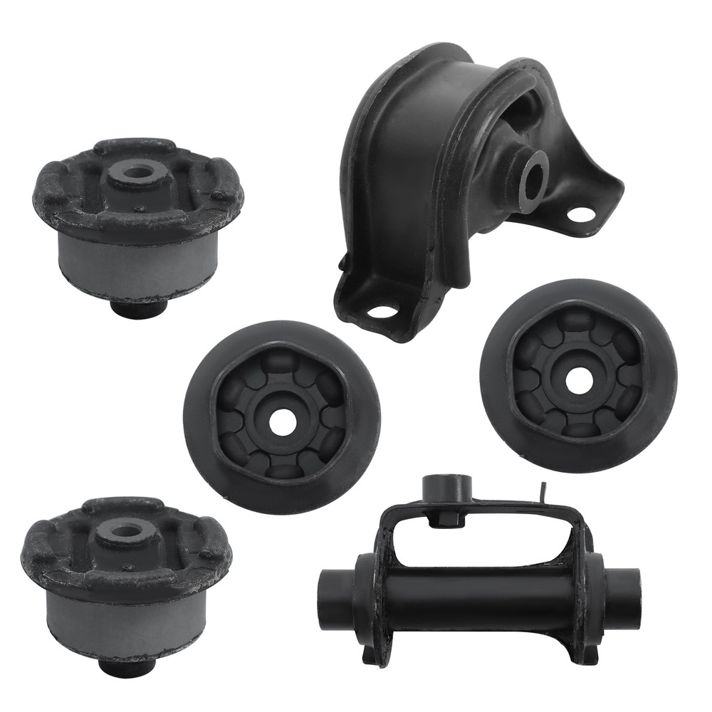 LABLT Diff Differential Mounting Mount Set 6PCS For 1995-2001 Honda CRV I (RD)