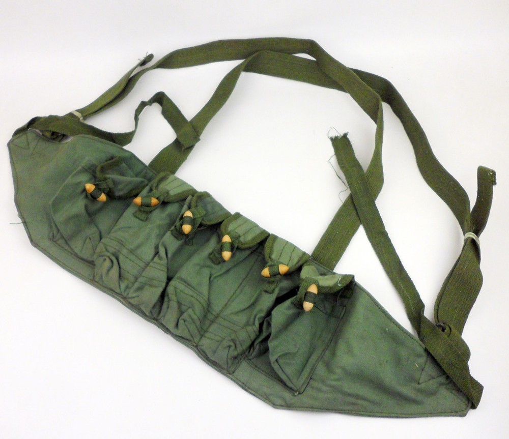 Surplus Chinese Army Type 79 Tokalev Chest Rig Pouch Canvas Pack