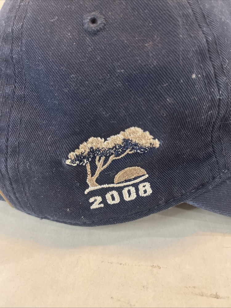 US Open Torrey Pines 2008 Blue Strapback Hat Golf Ahead Classic Cut
