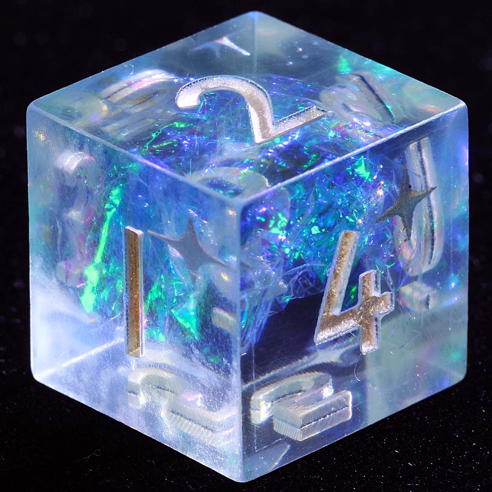 9 Polyhedral Resin Dice Sets DD Celestial Stone Oath for Dungeons Dragons RPG