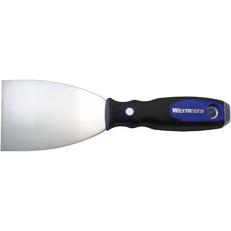 Westward 46A918 Putty Knife, Flexible, 3", Ss