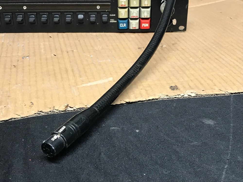 McCurdy IKP-950 Intercom Control Panel with Power Cord and Microphone Attachment