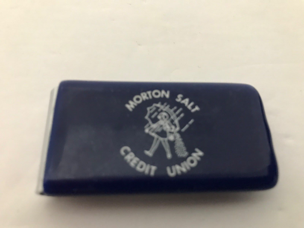 Morton's Salt Advertising Pen Clip