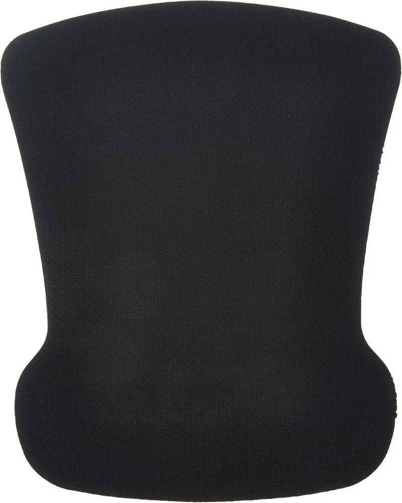Amazon Basics Irregular Ergonomic Gel Computer Mouse Pad with Wrist Black