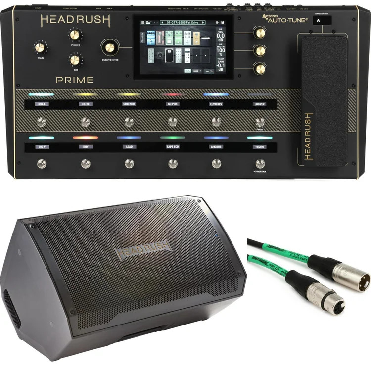 Headrush Prime Guitar Multi-effect/Amp Modeler/Vocal Processor Unit and