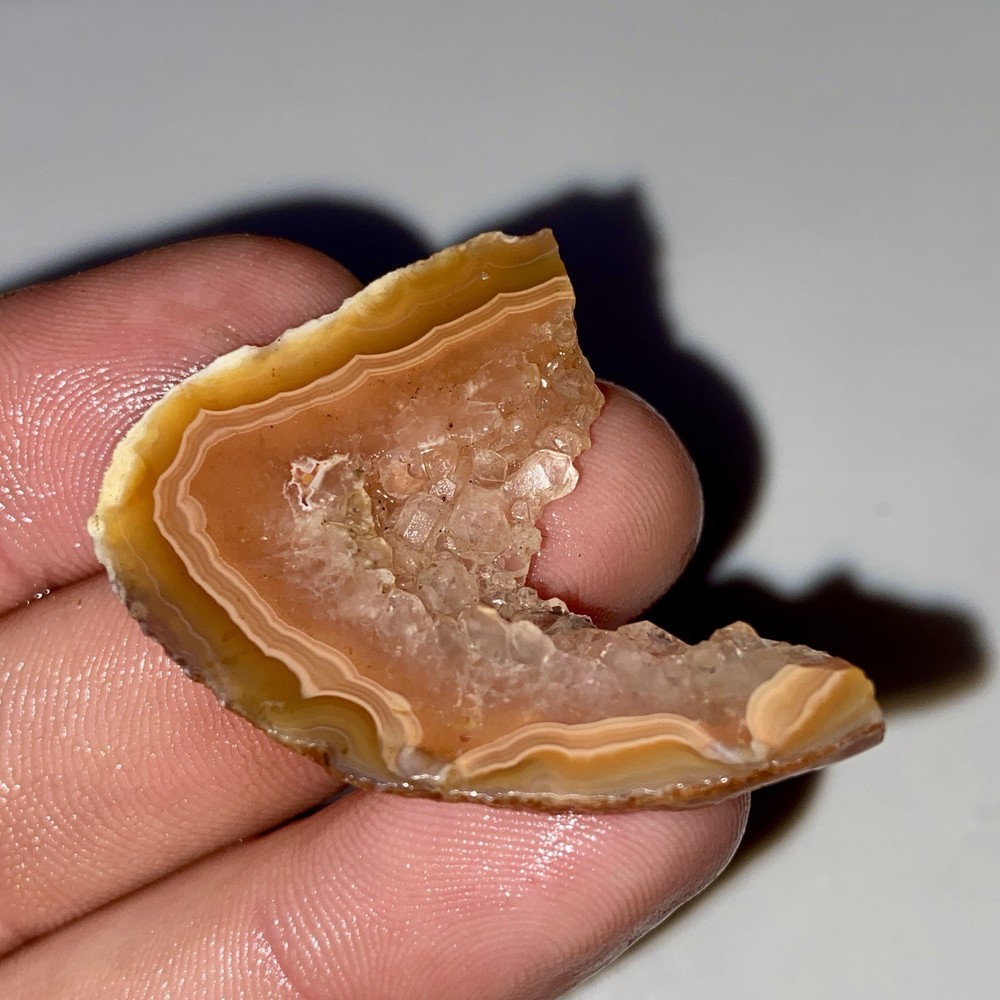 Stunning Unique Mini Lapidary Slabs 4 Pc