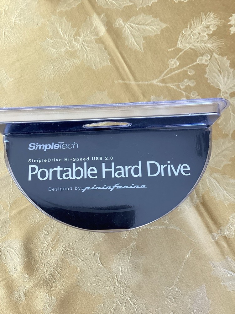 SimpleTech Portable Hard Drive 80GB
