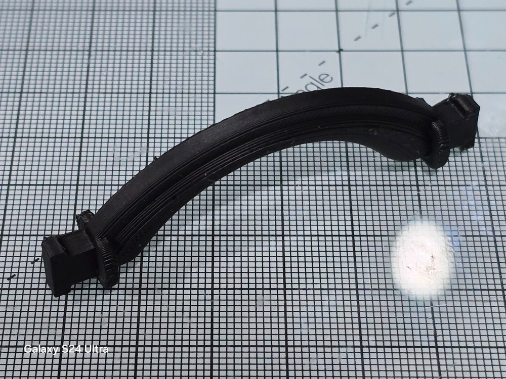 Replacement Tacx handlebar tablet support: part T2094.08